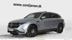 Sølvmetal Brugt 2021 Mercedes EQC400 AMG line SUV | 379.900 kr. (God pris)