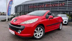 Rød Brugt 2008 Peugeot 207 CC Cabriolet | 29.000 kr. (Fair pris)