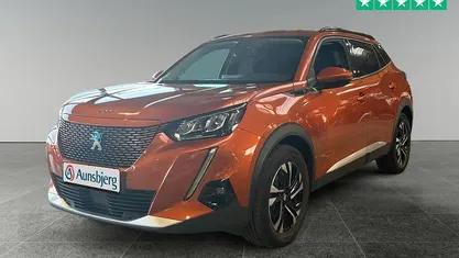 Brugt Peugeot e-2008 Allure 100 kW (136 HK) 2021 Orange SUV