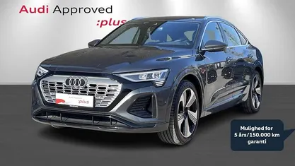 Brugt Audi Q8 e-tron S-Line 300 kW (408 HK) 2024 Gråmetal SUV