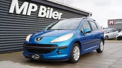 Blå Brugt 2008 Peugeot 207 Comfort plus Stationcar | 9.900 kr. (God pris)