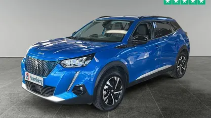 Brugt Peugeot e-2008 Allure 100 kW (136 HK) 2022 Blå metal SUV