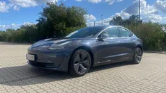 Grå Brugt 2020 Tesla Model 3 Long Range AWD Sedan | 164.900 kr. (God pris)