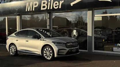 Brugt Skoda Enyaq iV RS 219 kW (299 HK) 2023 Sølvmetal SUV