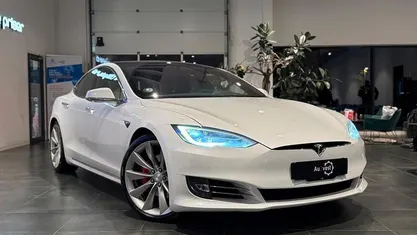 Brugt Tesla Model S 580 kW (789 HK) 2019 Hvid Hatchback