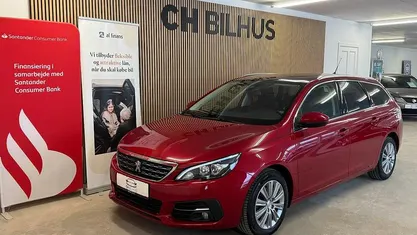Brugt Peugeot 308 Allure Sky 120 HK (88 kW) 2018 Rødmetal Stationcar