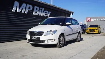 Brugt Skoda Fabia GreenLine 75 HK (55 kW) 2013 Hvid Stationcar