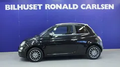 Sortmetal Brugt 2014 Fiat 500C Pop Cabriolet | 54.900 kr. (Super pris)