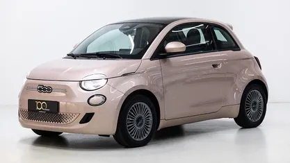Farve: pink Brugt 2022 Fiat 500e Icon | 124.900 kr. (Fair pris)