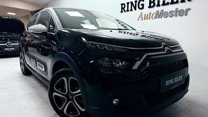 Brugt Citroën C3 Feel 83 HK (61 kW) 2022 Sort Hatchback