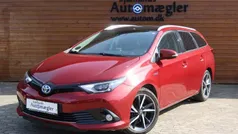 Rød Brugt 2018 Toyota Auris Hybrid H2 Stationcar | 135.000 kr. (Fair pris)