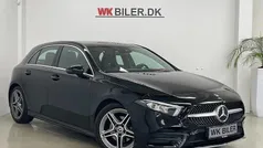Sortmetal Brugt 2018 Mercedes A180 AMG line Hatchback | 209.900 kr. (Fair pris)