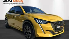 Gul Brugt 2023 Peugeot e-208 GTi Hatchback | 159.900 kr. (God pris)