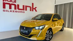 Gul Brugt 2022 Peugeot 208 Hatchback | 134.990 kr. (God pris)