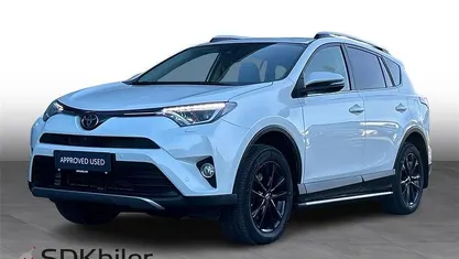 Brugt Toyota RAV4 Hybrid H4 197 HK (144 kW) 2018 Hvidmetal SUV