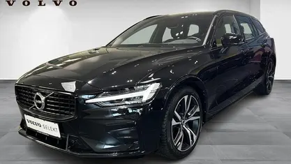 Brugt Volvo V60 R-Design 197 HK (144 kW) 2022 Sort Stationcar