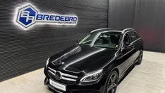 Brunmetal Brugt 2017 Mercedes C220 AMG line Stationcar | 249.500 kr.