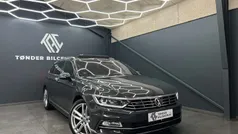 Blå Brugt 2015 VW Passat R-line Stationcar | 199.500 kr.