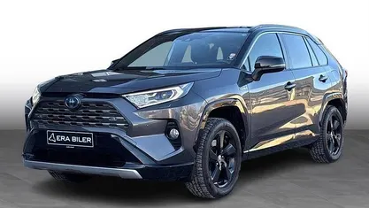 Brugt Toyota RAV4 Hybrid H3 Style 218 HK (160 kW) 2021 Koksgrå/sort SUV