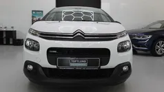 Hvid Brugt 2017 Citroën C3 PureTech Hatchback | 74.900 kr. (Fair pris)