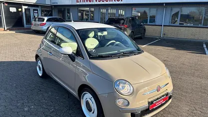 Brugt Fiat 500 Lounge 80 HK (58 kW) 2015 Beige