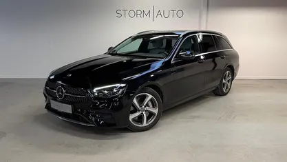 Brugt Mercedes E300 AMG line 320 HK (235 kW) 2021 Sortmetal Stationcar