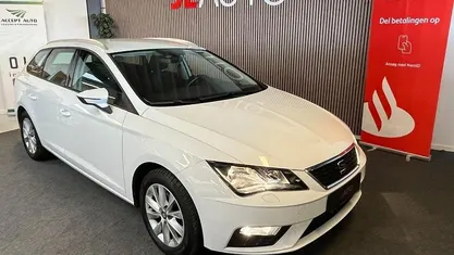 Brugt Seat Leon ST Style 115 HK (84 kW) 2020 Hvid Stationcar