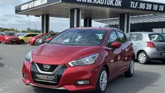Rød Brugt 2018 Nissan Micra Visia Hatchback | 52.900 kr. (God pris)
