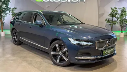 Blåmetal Brugt 2021 Volvo V90 Inscription Stationcar | 399.000 kr. (Fair pris)