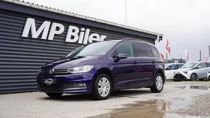 Blåmetal Brugt 2018 VW Touran Comfortline MPV | 209.700 kr. (Fair pris)