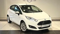 Hvid Brugt 2017 Ford Fiesta Titanium Hatchback | 69.900 kr. (God pris)
