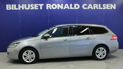 Brugt Peugeot 308 Active 120 HK (88 kW) 2016 Sølvmetal Stationcar