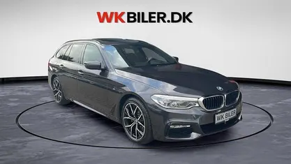 Gråmetal Brugt 2017 BMW 520 M Sport Stationcar | 299.900 kr. (Fair pris)