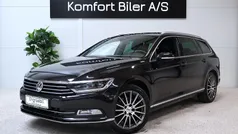 Sortmetal Brugt 2018 VW Passat Highline Stationcar | 124.900 kr. (Fair pris)