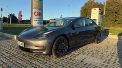 Sølvmetal Brugt 2021 Tesla Model 3 Performance Sedan | 169.900 kr. (Super pris)