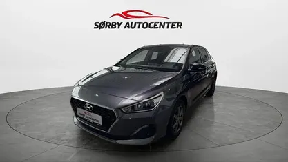 Brugt Hyundai i30 GO! 120 HK (88 kW) 2018 Blåmetal Hatchback