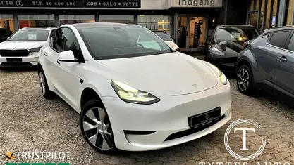 Brugt Tesla Model Y Long Range RWD 255 kW (347 HK) 2024 Perlemorshvid SUV