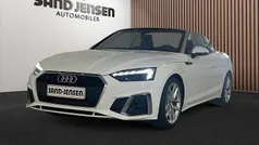 Hvid Brugt 2021 Audi A5 Cabriolet S-line plus Cabriolet | 519.900 kr. (God pris)