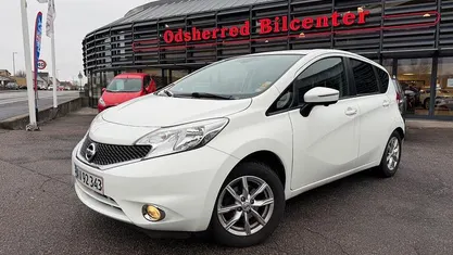 Hvid Brugt 2015 Nissan Note Acenta+ Hatchback | 64.500 kr. (God pris)