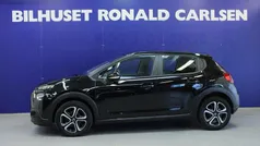 Sortmetal Brugt 2021 Citroën C3 Feel Hatchback | 104.900 kr. (God pris)