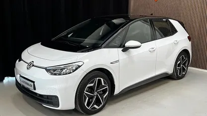 Hvid Brugt 2022 VW ID.3 Pro Hatchback | 199.700 kr. (Fair pris)