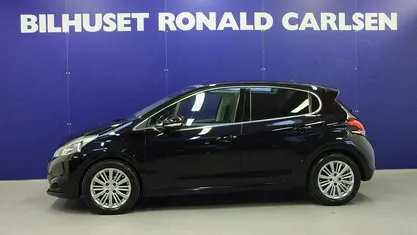 Blåmetal Brugt 2019 Peugeot 208 Prestige Hatchback | 99.900 kr. (Fair pris)