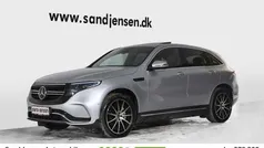 Sølvmetal Brugt 2021 Mercedes EQC400 AMG line SUV | 369.900 kr. (Super pris)