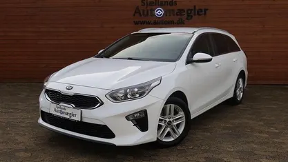 Hvid Brugt 2019 Kia Ceed Sportswagon Intro Edition Stationcar | 147.500 kr. (Fair pris)
