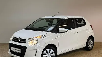Brugt Citroën C1 Shine 72 HK (52 kW) 2021 Hvid Hatchback