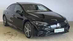 Sortmetal Brugt 2022 Mercedes EQE350 AMG line Sedan | 479.500 kr. (Fair pris)