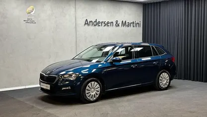 Blå Brugt 2020 Skoda Scala Ambition Hatchback | 149.800 kr. (Fair pris)