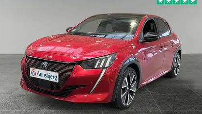 Rød metal Brugt 2021 Peugeot e-208 GTi Hatchback | 139.500 kr. (Fair pris)