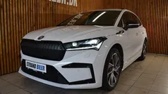 Hvid Brugt 2021 Skoda Enyaq iV SportLine SUV | 274.800 kr. (Fair pris)