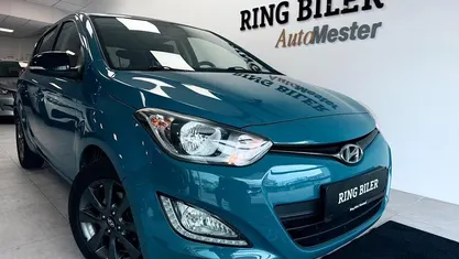 Brugt Hyundai i20 Classic 82 HK (60 kW) 2014 Blå Hatchback